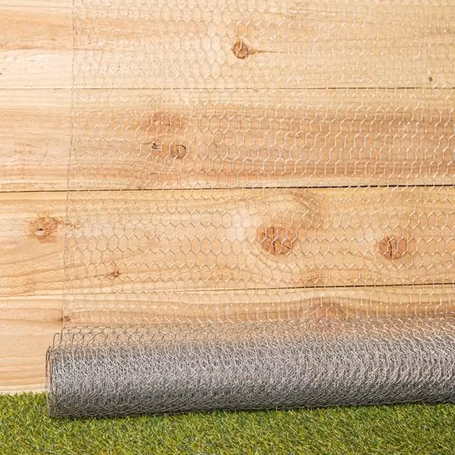 Green Blade Galvanised Steel Wire Netting for Garden and Vegetable Support, W: 90 cm, L: 5 m, Thickness: 13 mm
