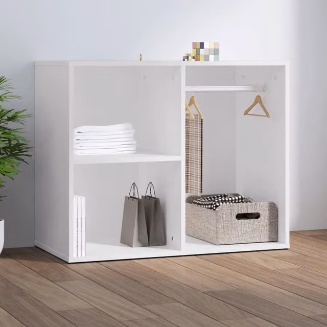 Berkfield Home Modern White Dressing Cabinet W/D/H: 80 x 40 x 65 cm – 1