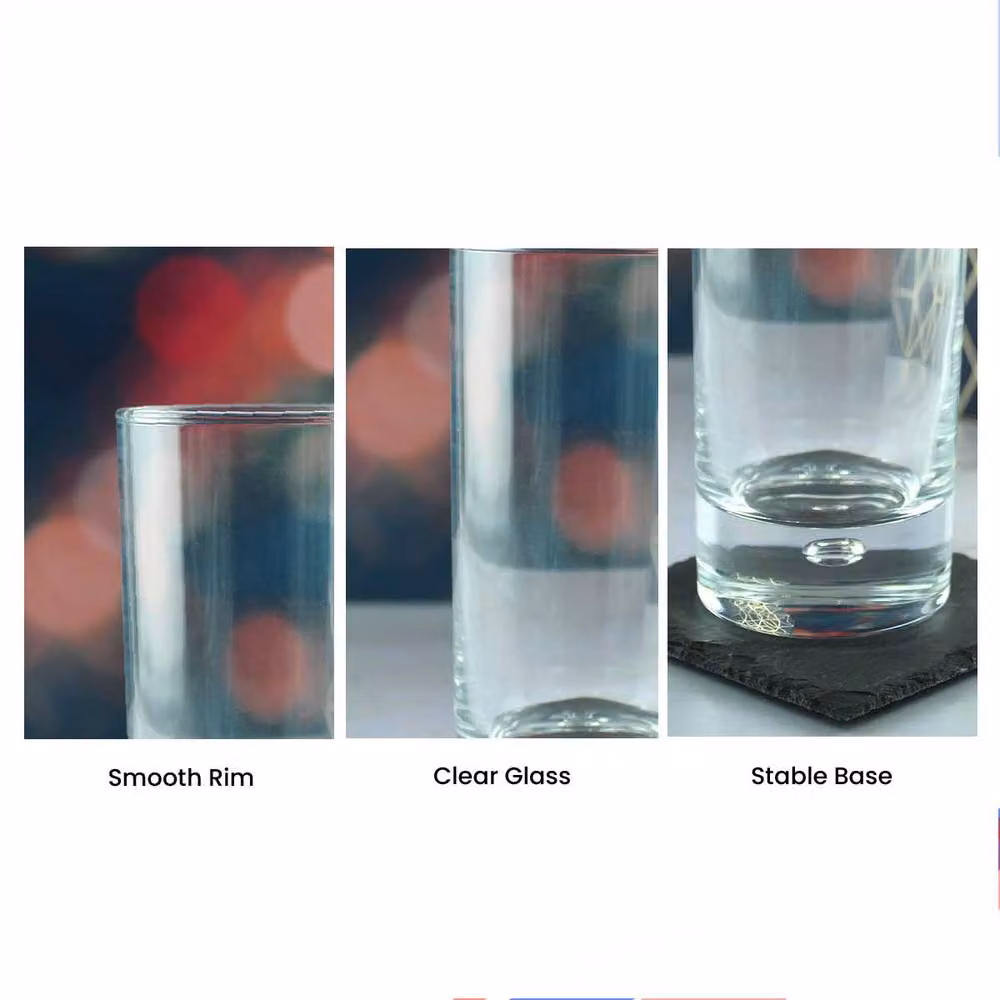 Uniqueful Personalised Superhero Dad Bubble Hiball Glass Tumbler in Transparent – 2