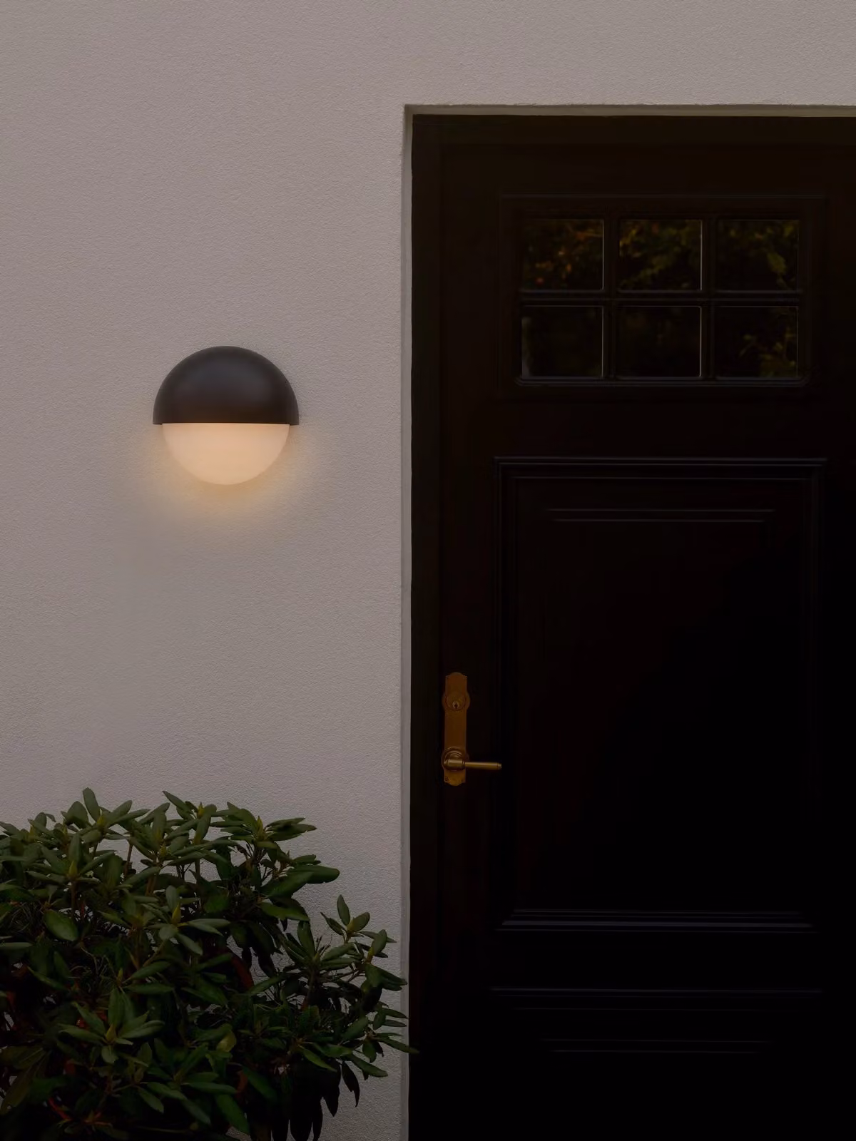 Nordlux Scor Black Plastic Outdoor Wall Light for Garden and Stairs, E27, IP44, Mains Powered – 3