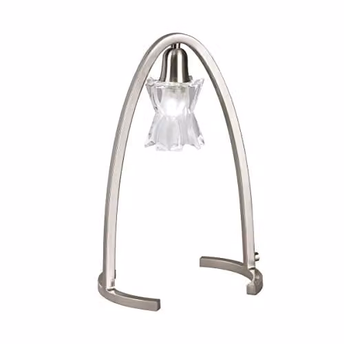 Inspired Netlighting Alaska 1 Light Table Lamp with G9 Bulb in Grey and Silver – 1