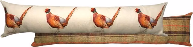 Hunter Pheasant Draught Excluder in Multicolour