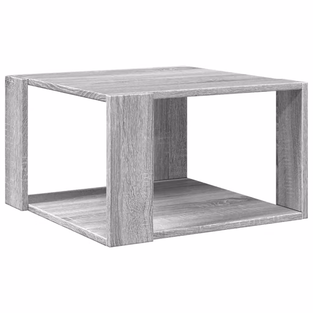 Berkfield Home Grey Sonoma Square Coffee Table, W/D/H: 51.5 x 51.5 x 30 cm – 2