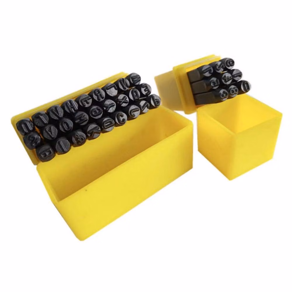 Havendro Steel Number and Letter Stamp Punch Set, Black – 2