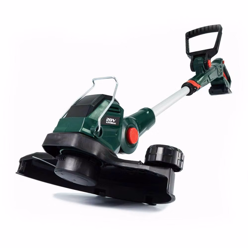 Webb 20V Cordless Grass Trimmer with 2Ah Battery and Charger, Green, 30cm Cutting Width – 2