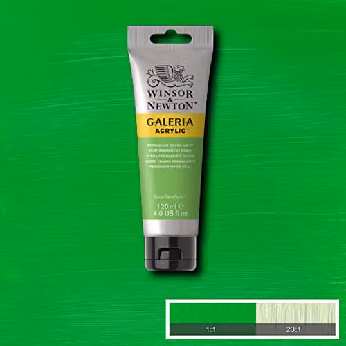 Winsor & Newton Galeria Acrylic Paint, Green, 150 ml – 3