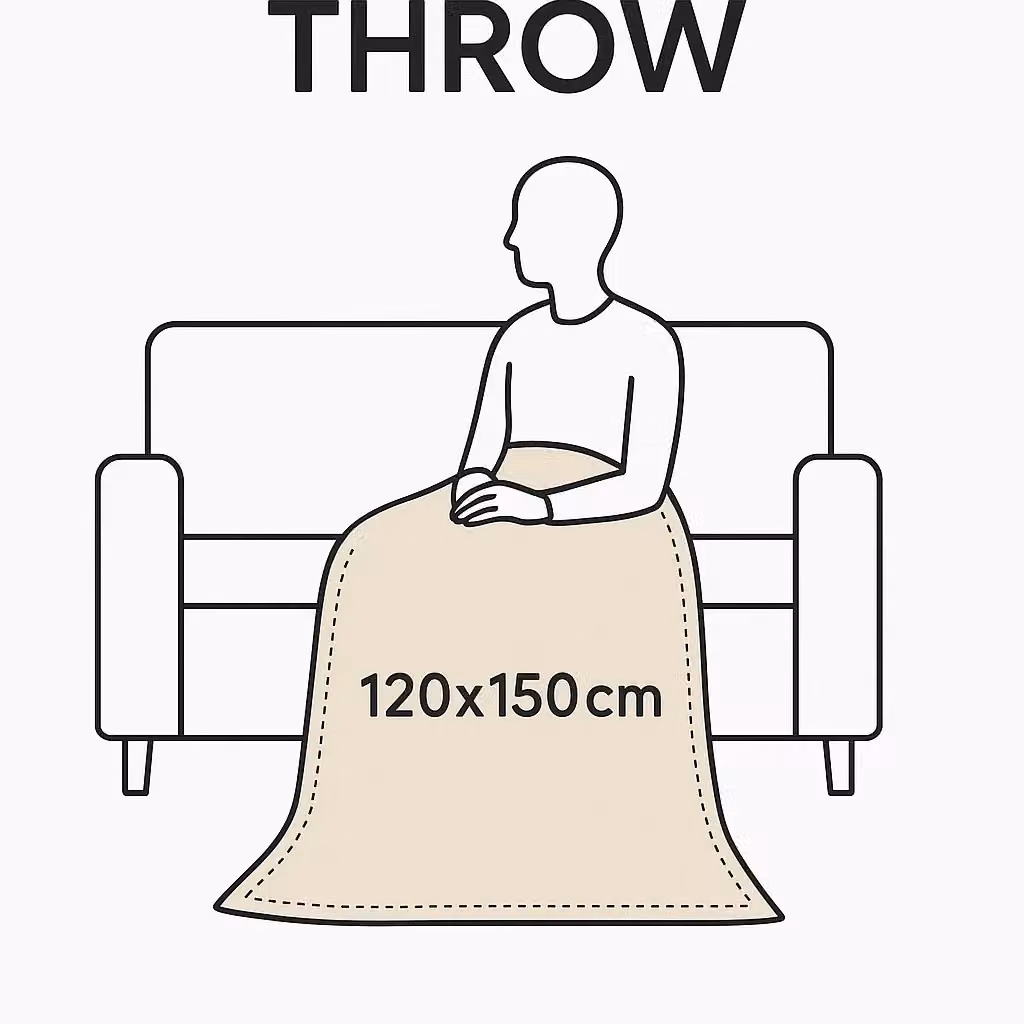 Rapport Home Grey Cable Knit Polyester Throw, W/D/H: 120 x 150 cm – 2