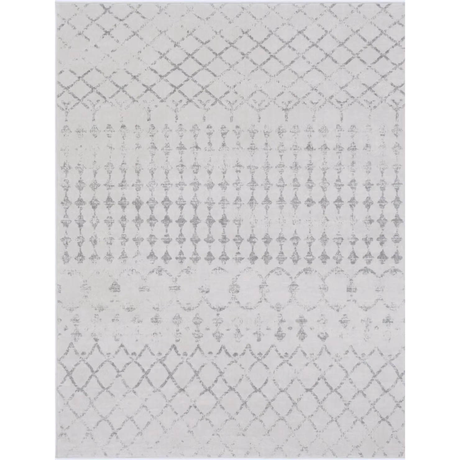 Livabliss Roma Geometric Grey Rug, W/D/H: 80 x 220 cm – 2
