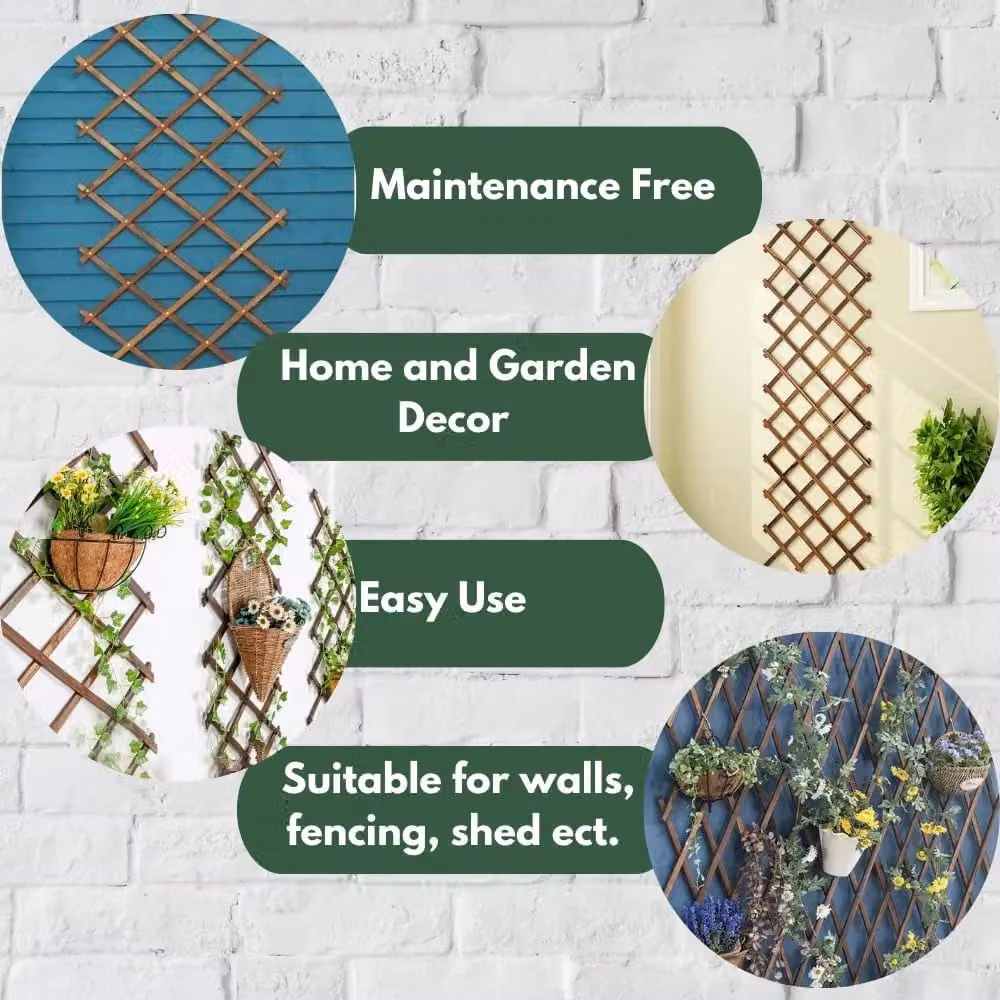 Marco Paul Heavy Duty Expanding Trellis in Brown, W: 180 cm, H: 60 cm – 4