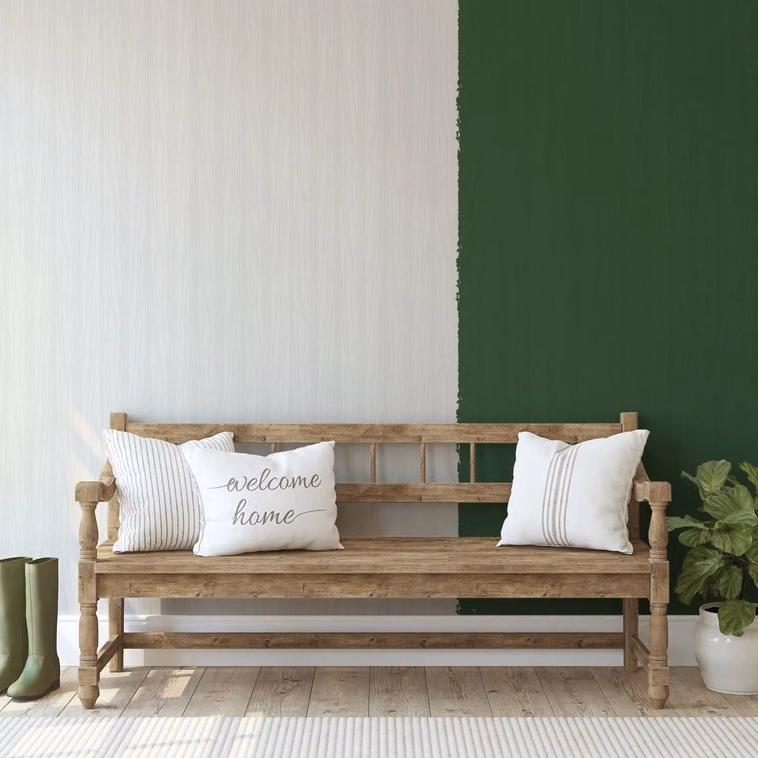 Superfresco White Abstract Striped Paintable Vinyl Wallpaper, Width: 52 cm – 2
