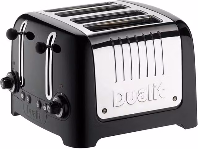 Dualit 4 Slot Lite Toaster in Black