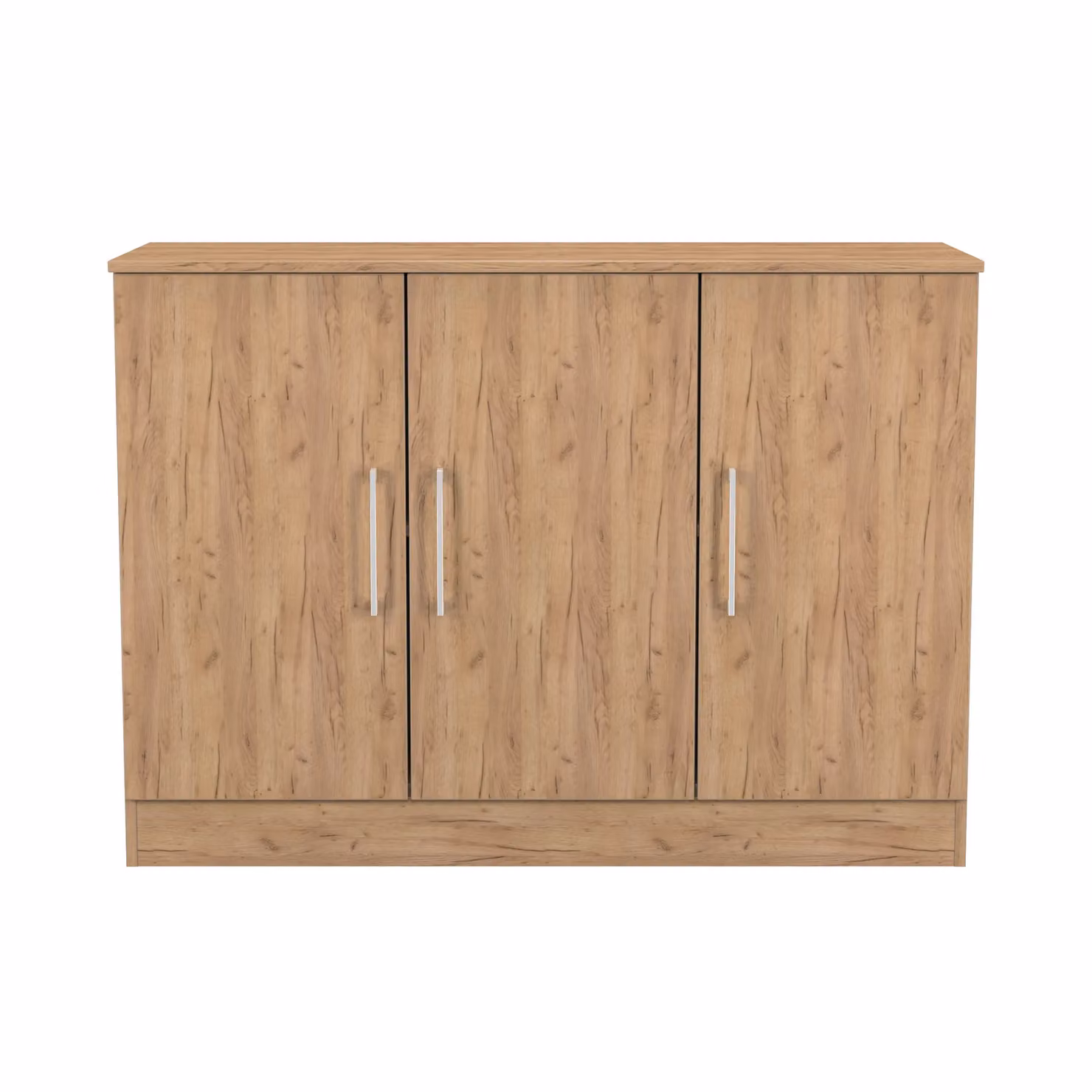 Ready Assembled 2 U Gloucester 3 Door Sideboard in Light Oak – 2