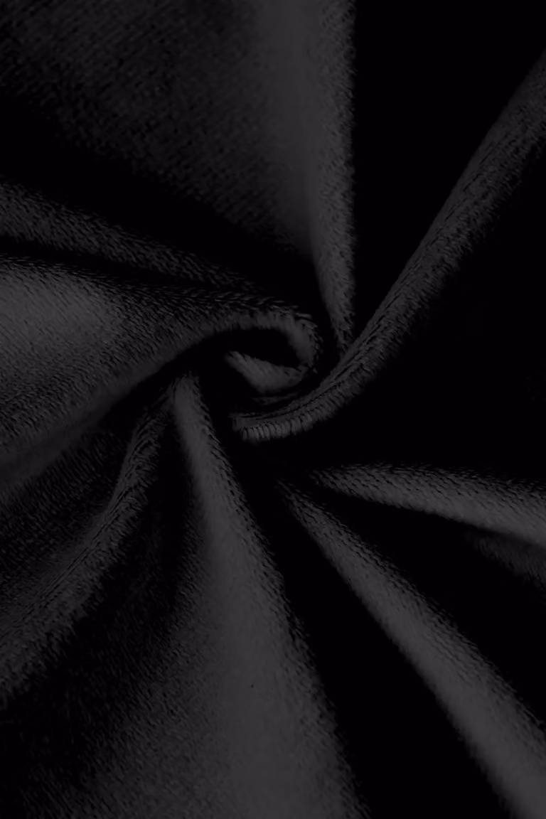 Neel Blue Polyester Fabric Curtain Backdrop in Blue and Black, W: 300 cm, H: 300 cm