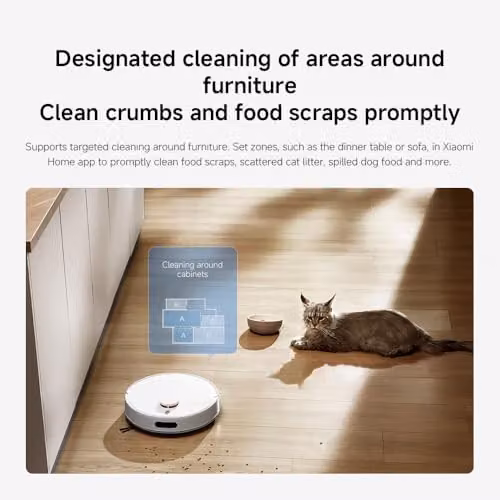 Xiaomi H40 Robot Vacuum Cleaner with Self-Empty Station in White – 5