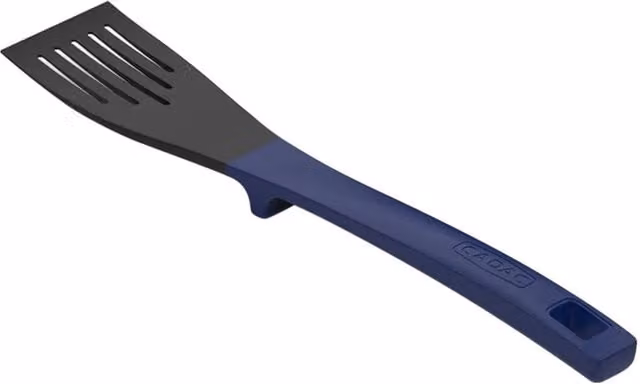 Cadac Black Nylon Heat Resistant Cooking Spatula with Hanging Loop, 38 cm