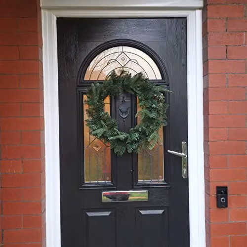 Premier 50cm Green Norfolk Pine Christmas Wreath – 4