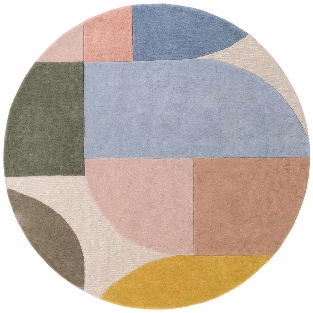 Ted Baker Piccadilly Hand Knotted Abstract Wool and Cotton Rug, Multicolour, W: 160 cm, L: 230 cm – 3