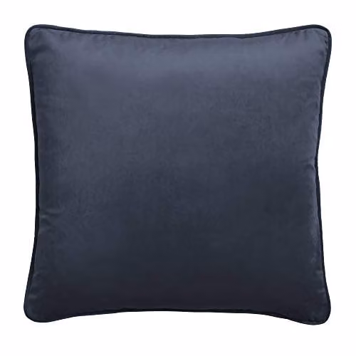 Laurence Llewelyn-Bowen Montrose Luxury Plain Blue Velvet Square Cushion W/D/H: 43 x 43 x 43 cm – 4