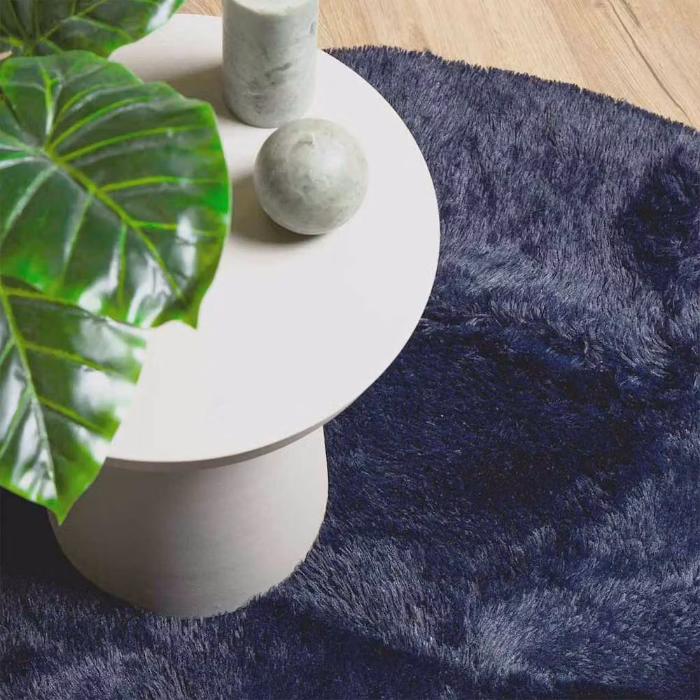 Berkfield Home NAVARRA Shaggy High Pile Rug, Blue, W: 300 cm, D: 200 cm – 3