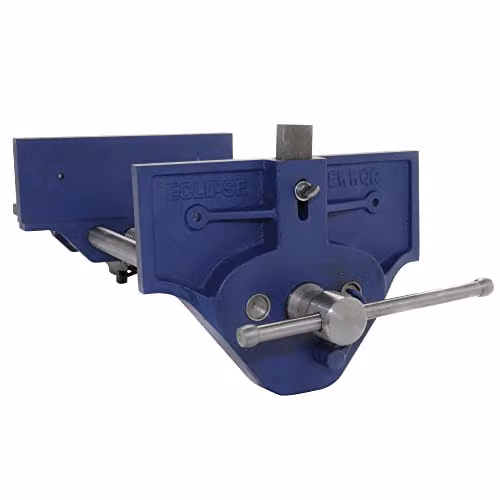 Eclipse Professional Tools EWWQR7 7 inch Quick Release Woodworking Vice, Blue and Grey – 1