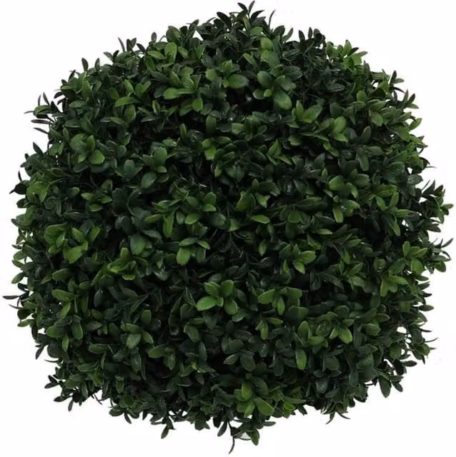 UV Botanica Box Ball Greenery Ball, Green, Diameter: 35 cm