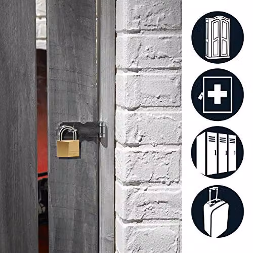 Master Lock 70mm Brass Padlock in Gold – 2