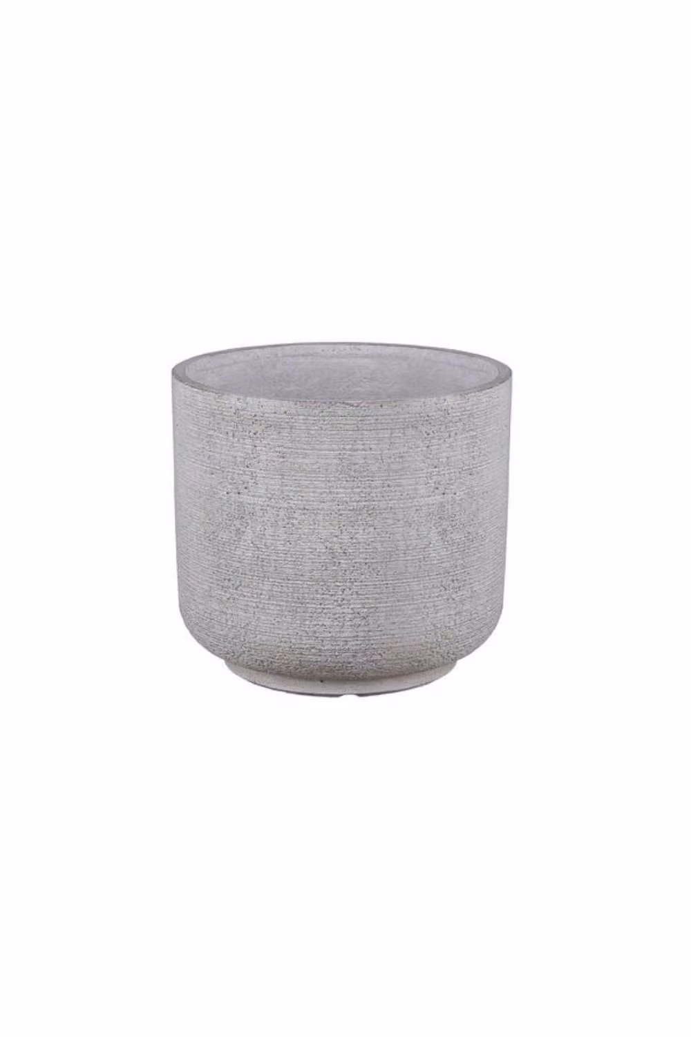KDMD Elemental Hortus Textured Fibreglass Planter Tub in Beige and Grey, W/D/H: 22 x 25 x 25 cm – 2