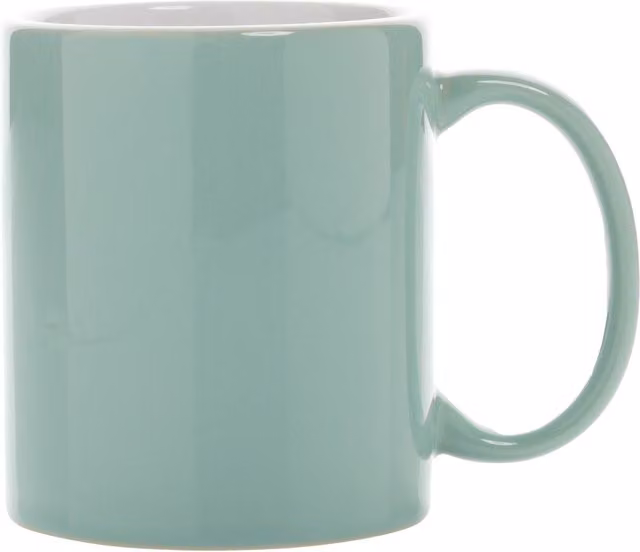 XD Design Classic Inner Two Tone Ceramic Mug, Green, 350ml