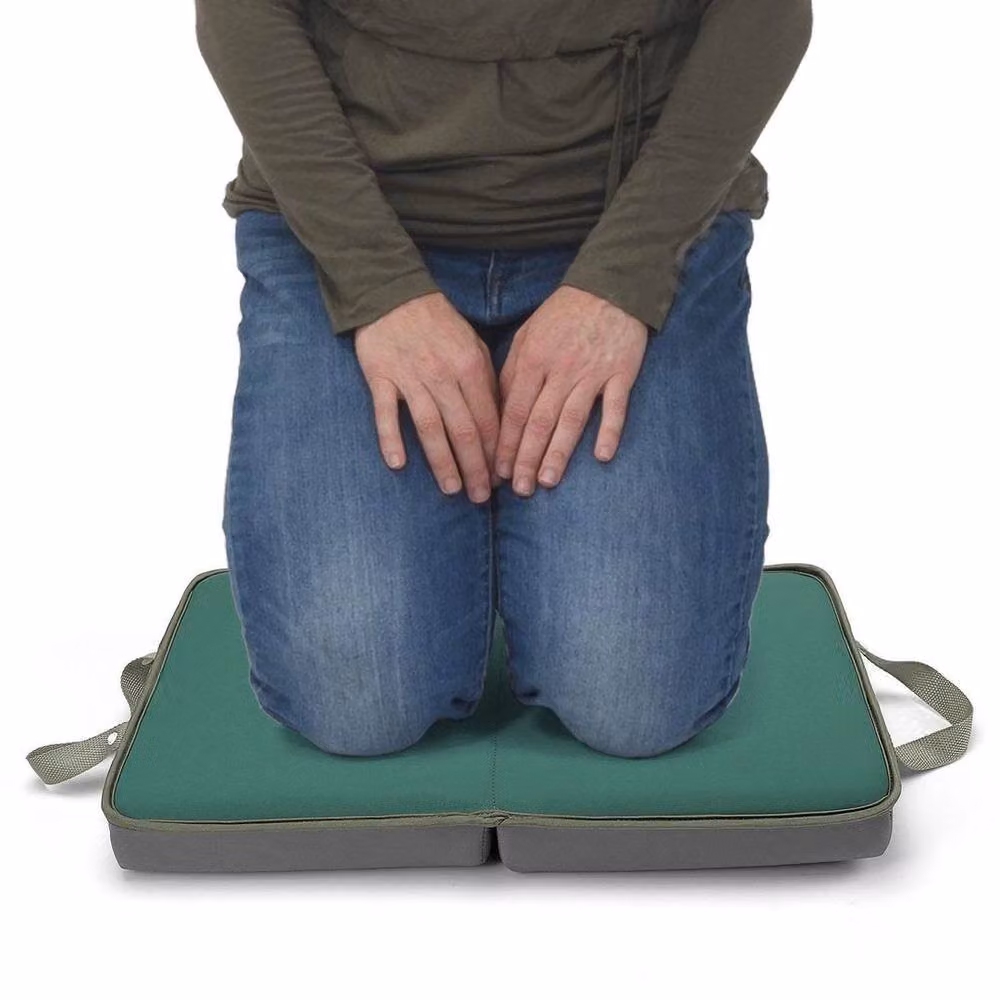 KORVIXA Memory Foam Garden Kneeler Foldable Kneeling Pad with Handle, Green – 2