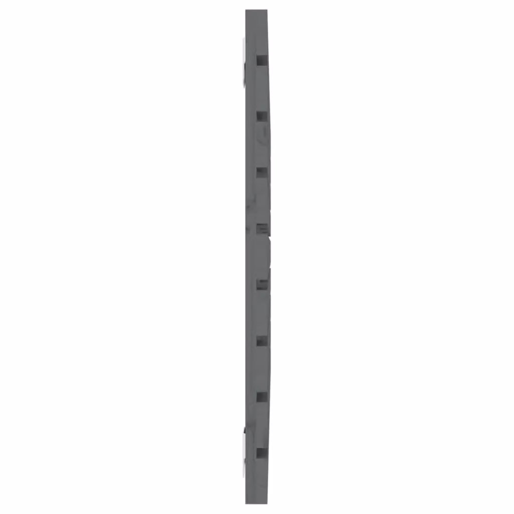 Berkfield Home Grey Rustic Solid Pine Wall Mounted Headboard W/D/H: 96 x 3 x 63 cm – 3