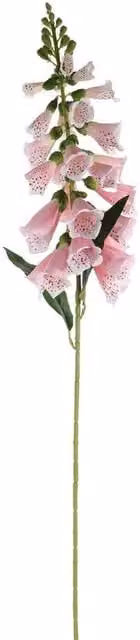 Kingsbury Gifts Pink Artificial Foxglove Stem, Height: 77 cm