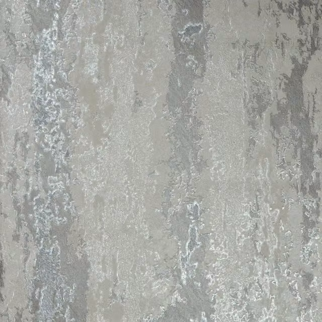 I Love Wallpaper Nova Abstract Metallic Wallpaper in Grey and Silver