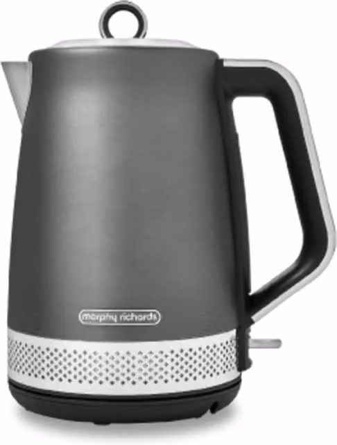 Morphy Richards Illumination Jug Kettle, 1.7 l, Grey Stainless Steel