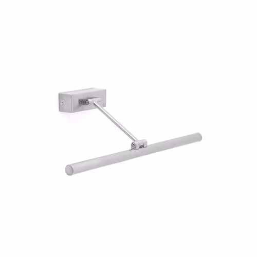 Netlighting Magritte LED Medium Picture Wall Light in Grey and Silver, W: 45 cm