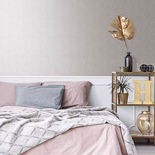 Graham & Brown Boutique Grasscloth Natural Textured Plain Metallic Luxury Paste The Wall Wallpaper in Sand