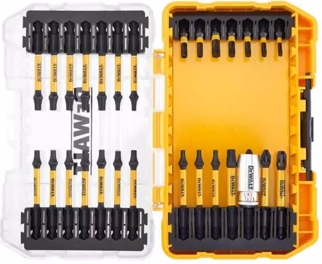 DeWalt FlexTorq DT70734T-QZ Screwdriver Bit Set, 29 Pack, Yellow – 1