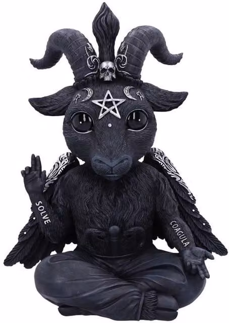 Nemesis Now Baphomet Figurine, Black, Height: 30 cm