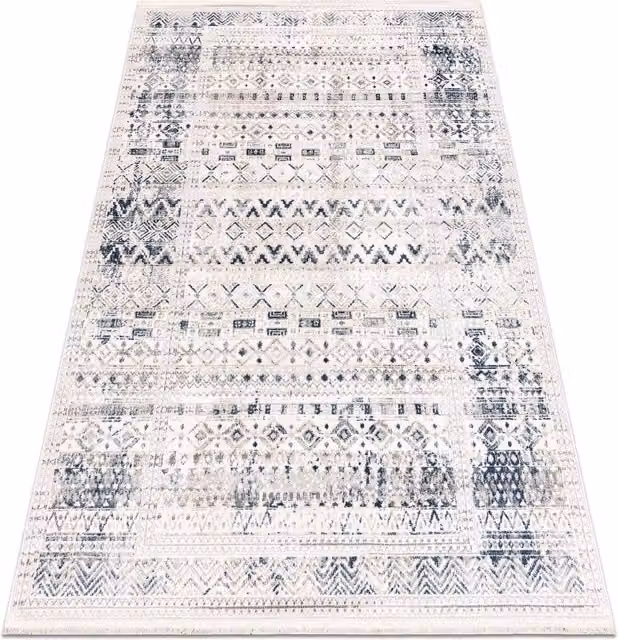 RugsX Distin Blue Modern Vintage Rectangular Rug W/D: 120 x 170 cm – 1
