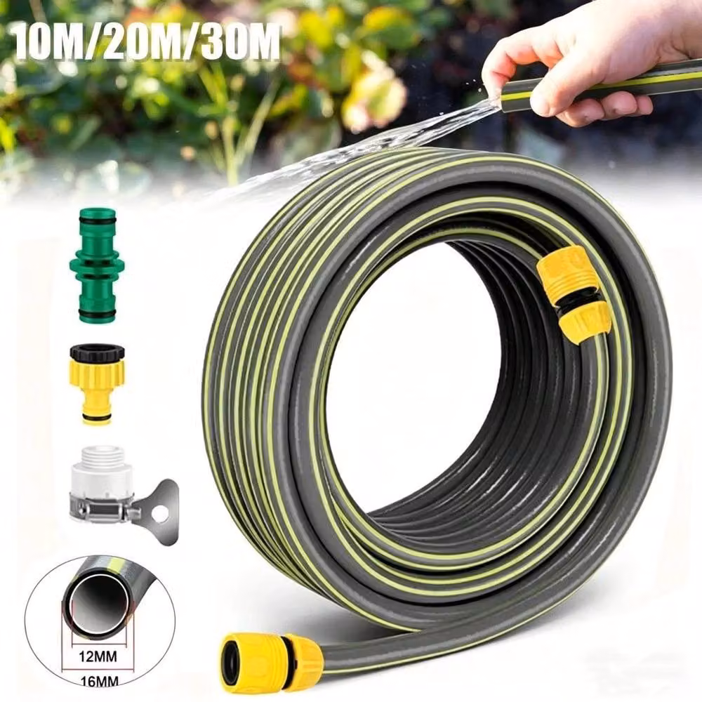 SPETLEK 10m Reinforced Garden Hose Pipe Reel in Grey – 2