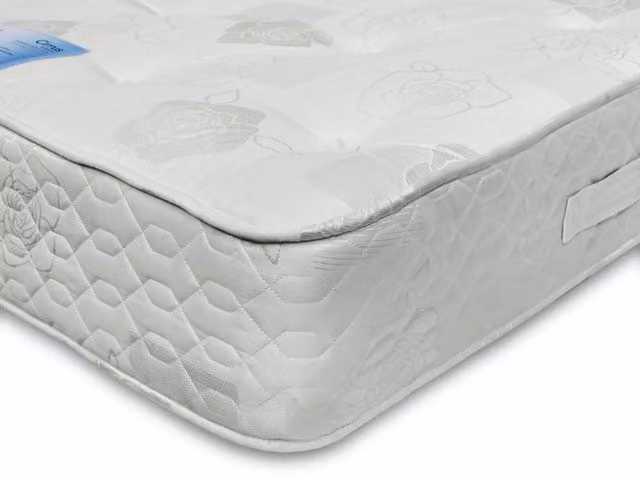 Highgrove Cirrus Luxury Bonell Spring Mattress, White, W: 90 cm, D: 190 cm, H: 25 cm