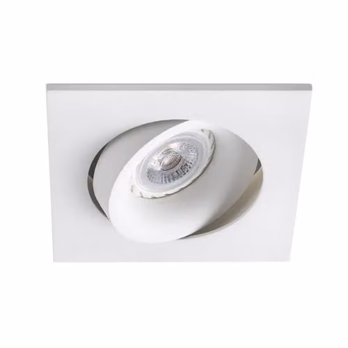 Faro Barcelona Argon 43402 Recessed LED Ground Projector, White Aluminium, Square, Dimmable – 1
