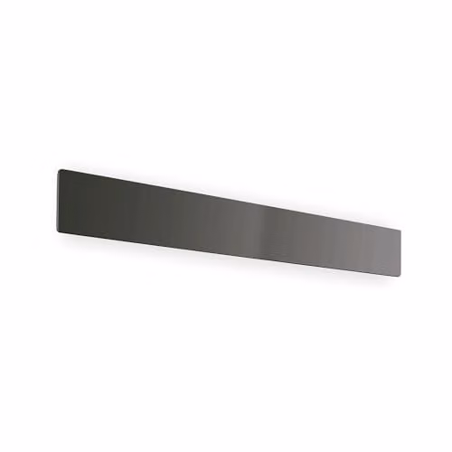 Ideal Lux Zig Zag Integrated LED Wall Lamp, Black, 75 cm, 3000K Warm White