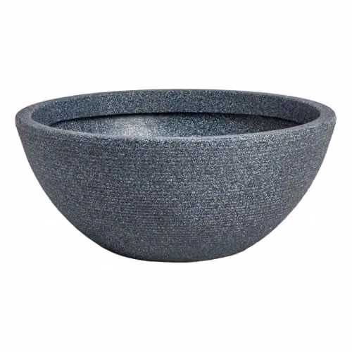 Strata Small Valencia Planter Bowl in Grey for Tabletop Use – 1