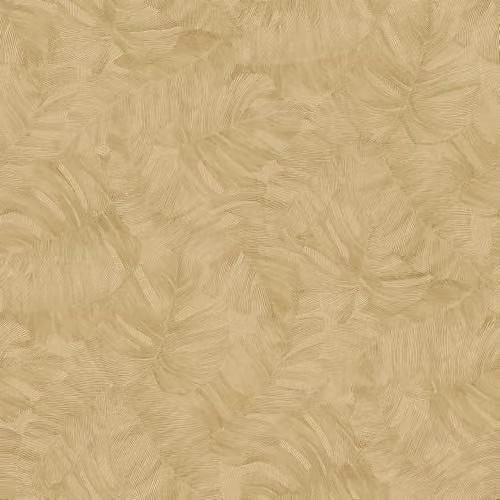 Grandeco Vanavara Monstera Leaf Textured Botanical Wallpaper, Yellow