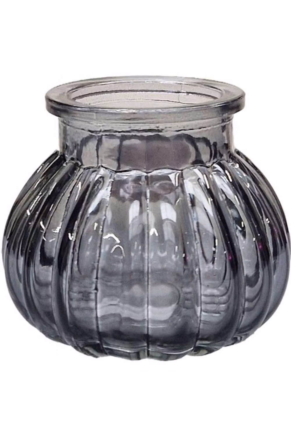 KDMD Veneto Bubble Glass Jar in Grey, 15 Pack, W/D/H: 7.5 x 9 x 9 cm – 2