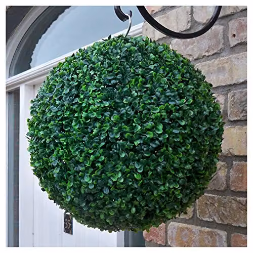 Best Artificial Green Boxwood Topiary Ball, Diameter: 36 cm