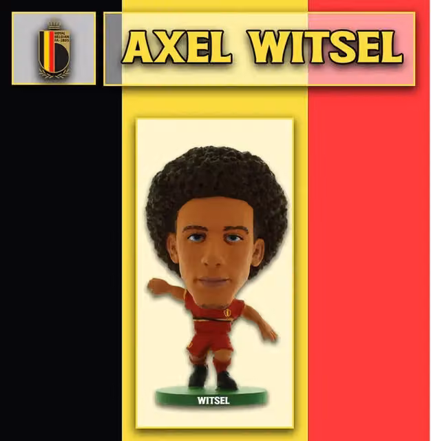 SoccerStarz Axel Witsel 2014 Belgium National Squad Mini Figure, Red, Height: 5 cm