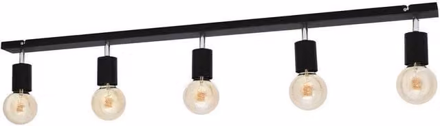 Netlighting Tune Adjustable Spotlight Bar in Black, W: 120 cm