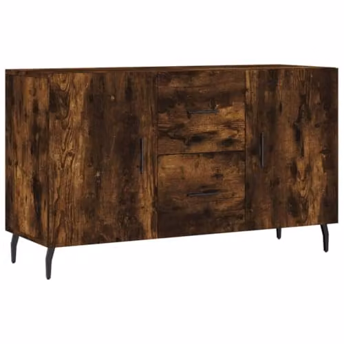 vidaXL Modern Sideboard in Brown, W/D/H: 100 x 36 x 60 cm