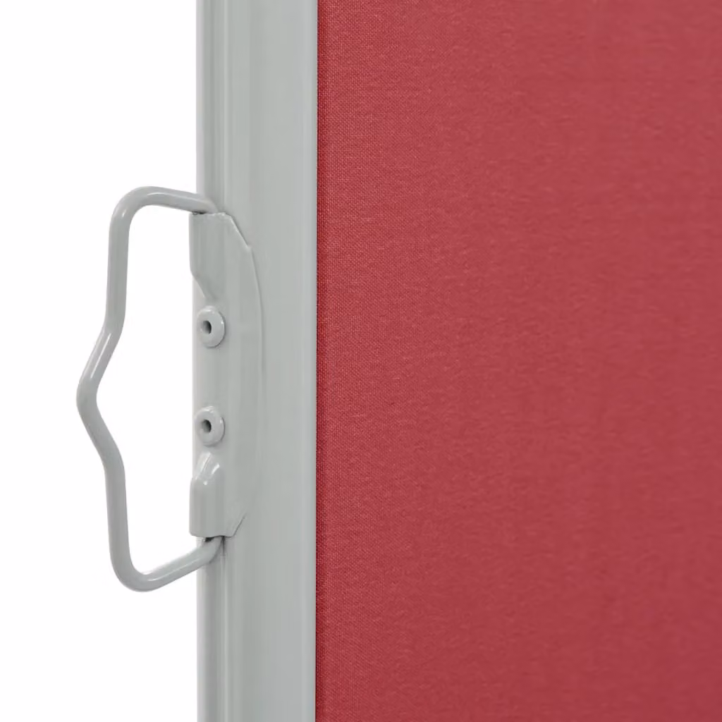 Berkfield Home Red Retractable Side Awning with Aluminium Frame and Polyester Fabric, W/H: 100 x 300 cm – 3